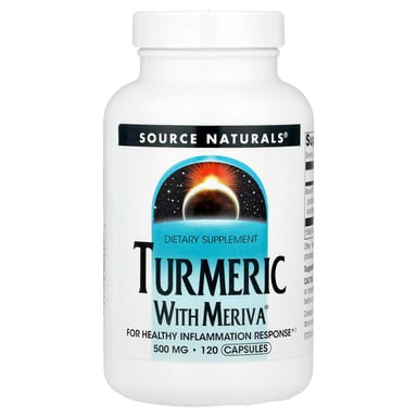 Куркума Source Naturals With Meriva®, 500 мг, 120 капсул