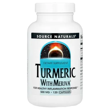 Фото товара: Куркума Source Naturals With Meriva®, 500 мг, 120 капсул