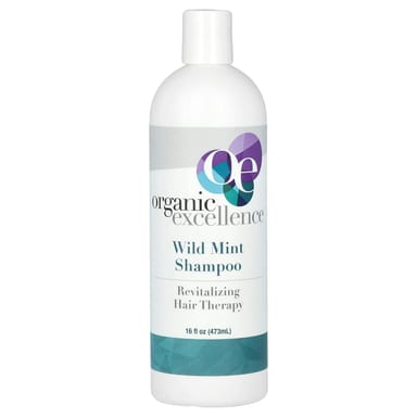 Шампунь Organic Excellence Revitalizing Hair Therapy Wild Mint, 473 мл
