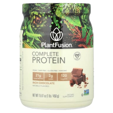 Шоколад PlantFusion Complete Protein Rich, 450 г, 1 lb