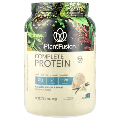 Протеин PlantFusion Complete Creamy Vanilla Bean, 900 г, 2 lb