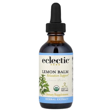 Мелисса Eclectic Herb, вкус Lemon Balm Extract, 60 мл, бальзам
