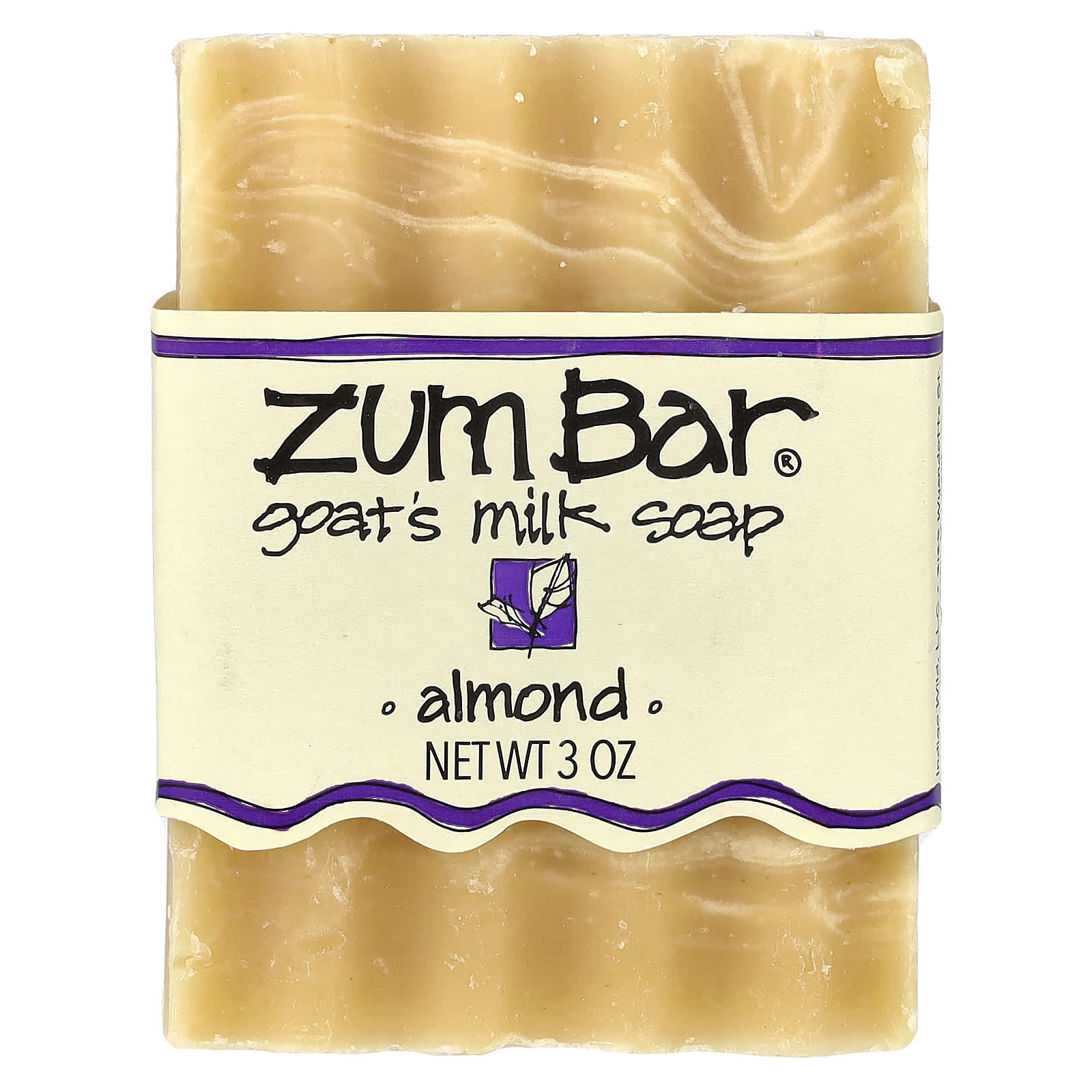 Мыло ZUM® Goat's Milk Soap, оттенок Almond, 3 унций, батончик