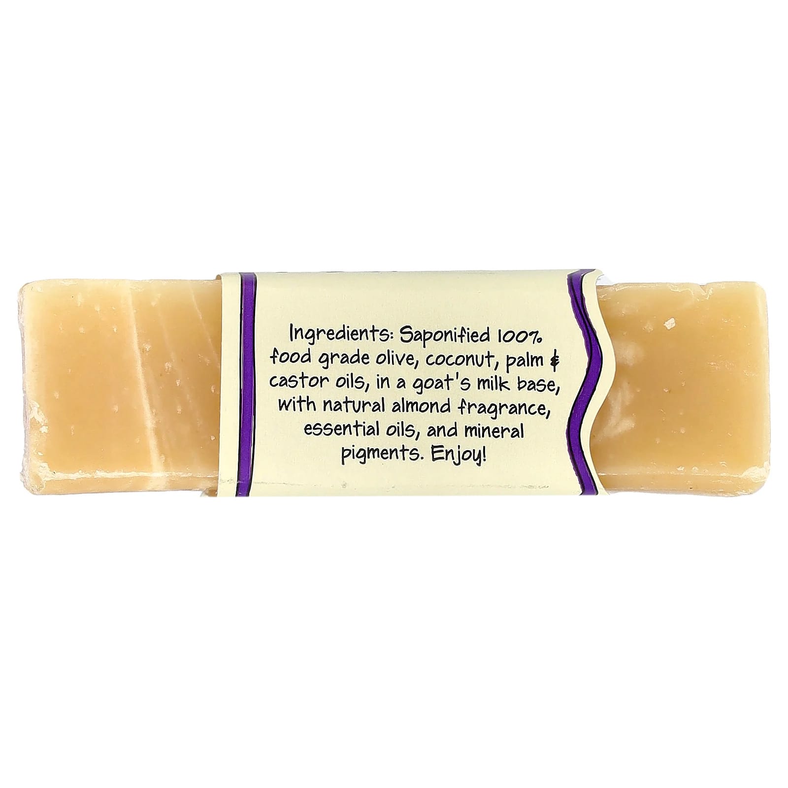 Мыло ZUM® Goat's Milk Soap, оттенок Almond, 3 унций, батончик — фото 3