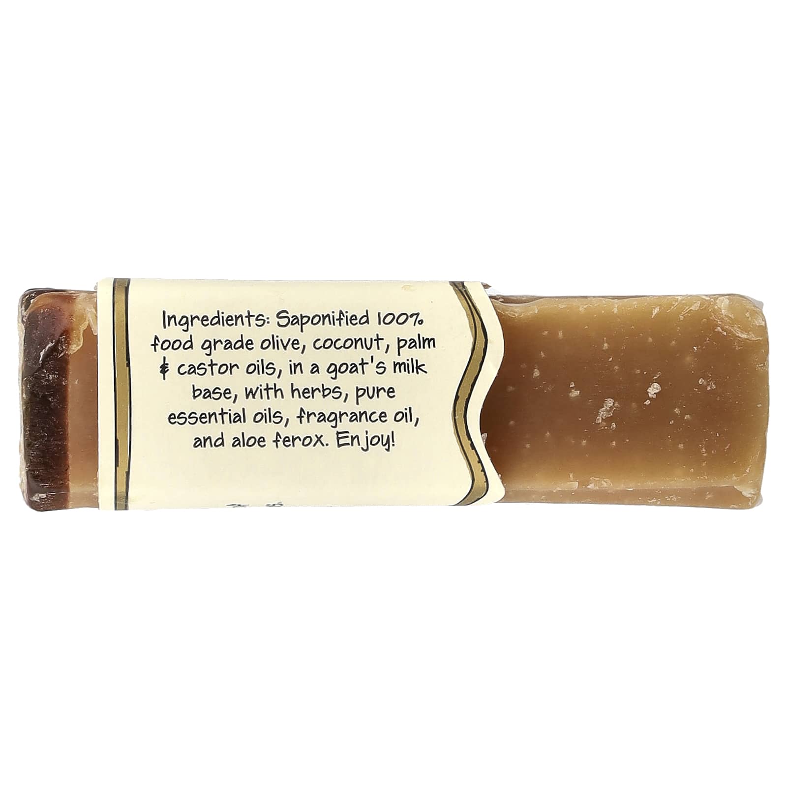 Мыло ZUM® Goat's Milk Soap Frankincense & Myrrh, 3 унций, батончик — фото 3