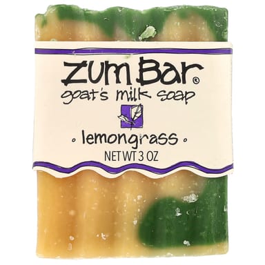 Мыло ZUM® Goat's Milk Soap, оттенок Lemongrass, 3 унций, батончик
