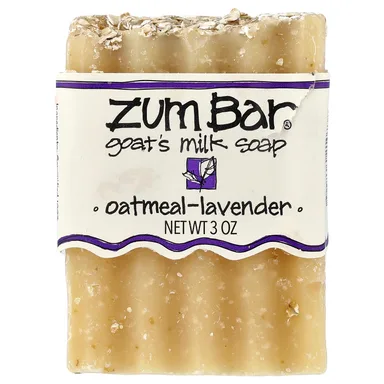 Фото товара: Овсянка ZUM Bar® Goat's Milk Soap Bar Lavender, 3 унций, мыло