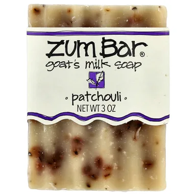 Фото товара: Мыло ZUM® Goat's Milk Soap, аромат «пачули», 3 унций, батончик