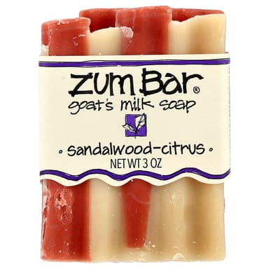 Мыло ZUM® Goat's Milk Soap Sandalwood-Citrus, 3 унций, батончик