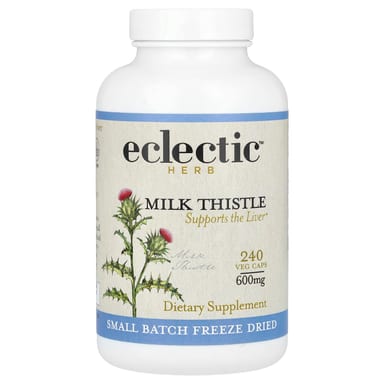 Расторопша Eclectic Herb, 600 мг, растительные капсулы