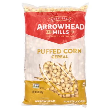 Хлопья Arrowhead Mills Puffed Corn, 170 г
