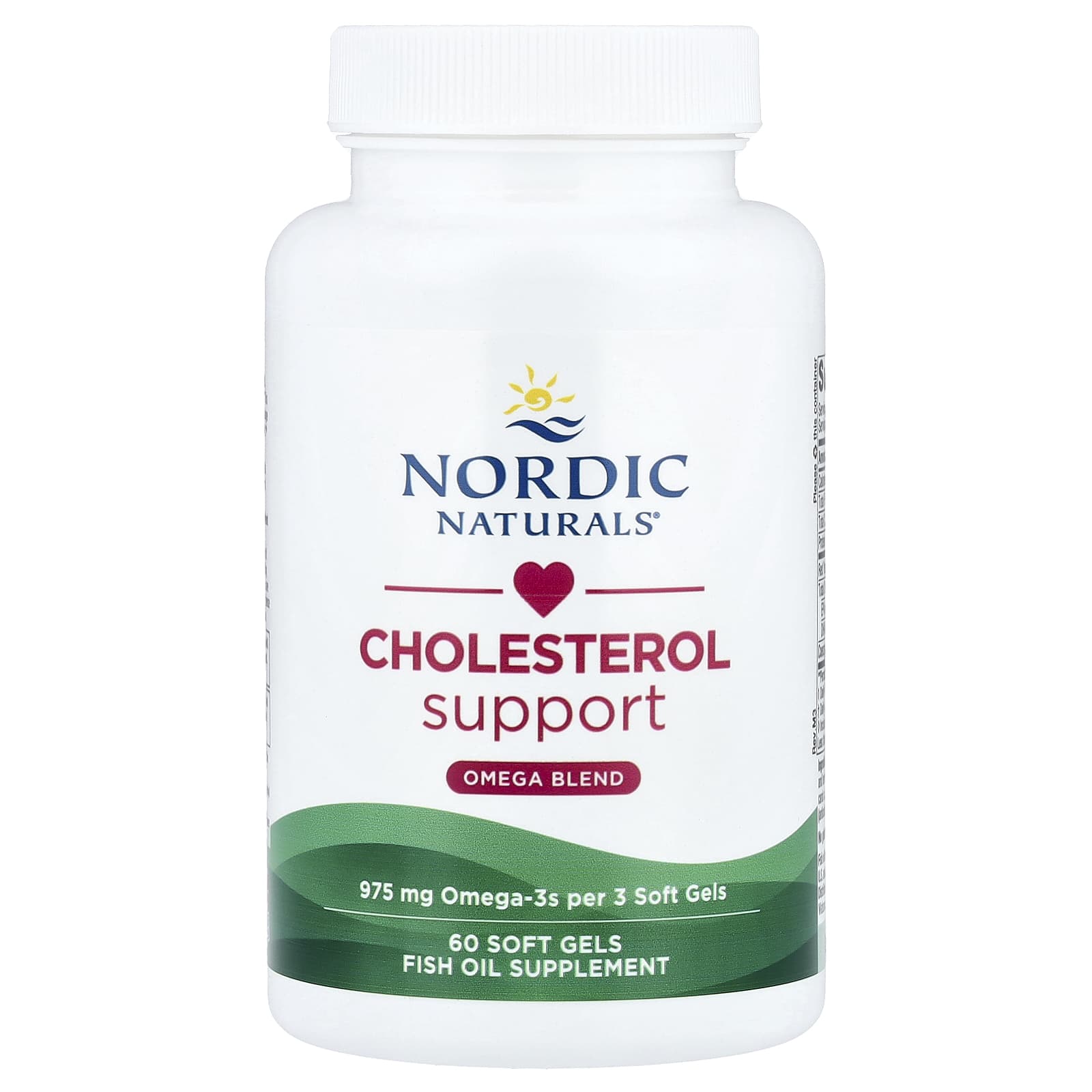 Омега-комплекс Nordic Naturals Cholesterol Support, 60 мягких капсул — фото 3