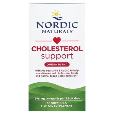 Омега-комплекс Nordic Naturals Cholesterol Support, 60 мягких капсул