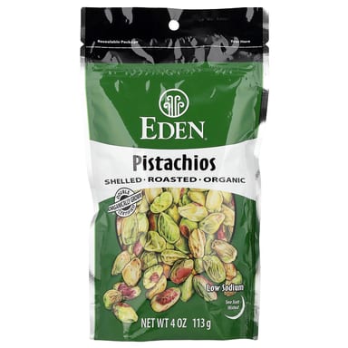 Морская соль Eden Foods Organic Pistachios Misted, 113 г