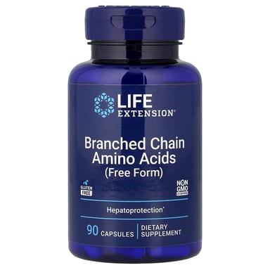 Аминокислота Life Extension Branched Chain Free Form, 90 капсул