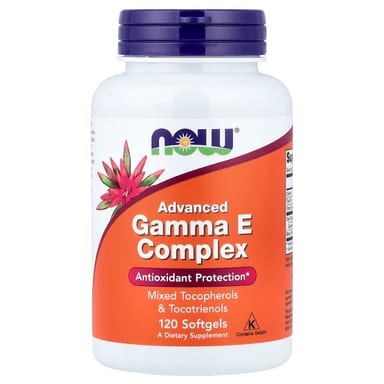 Комплекс NOW Foods Gamma E Advanced, 120 мягких капсул