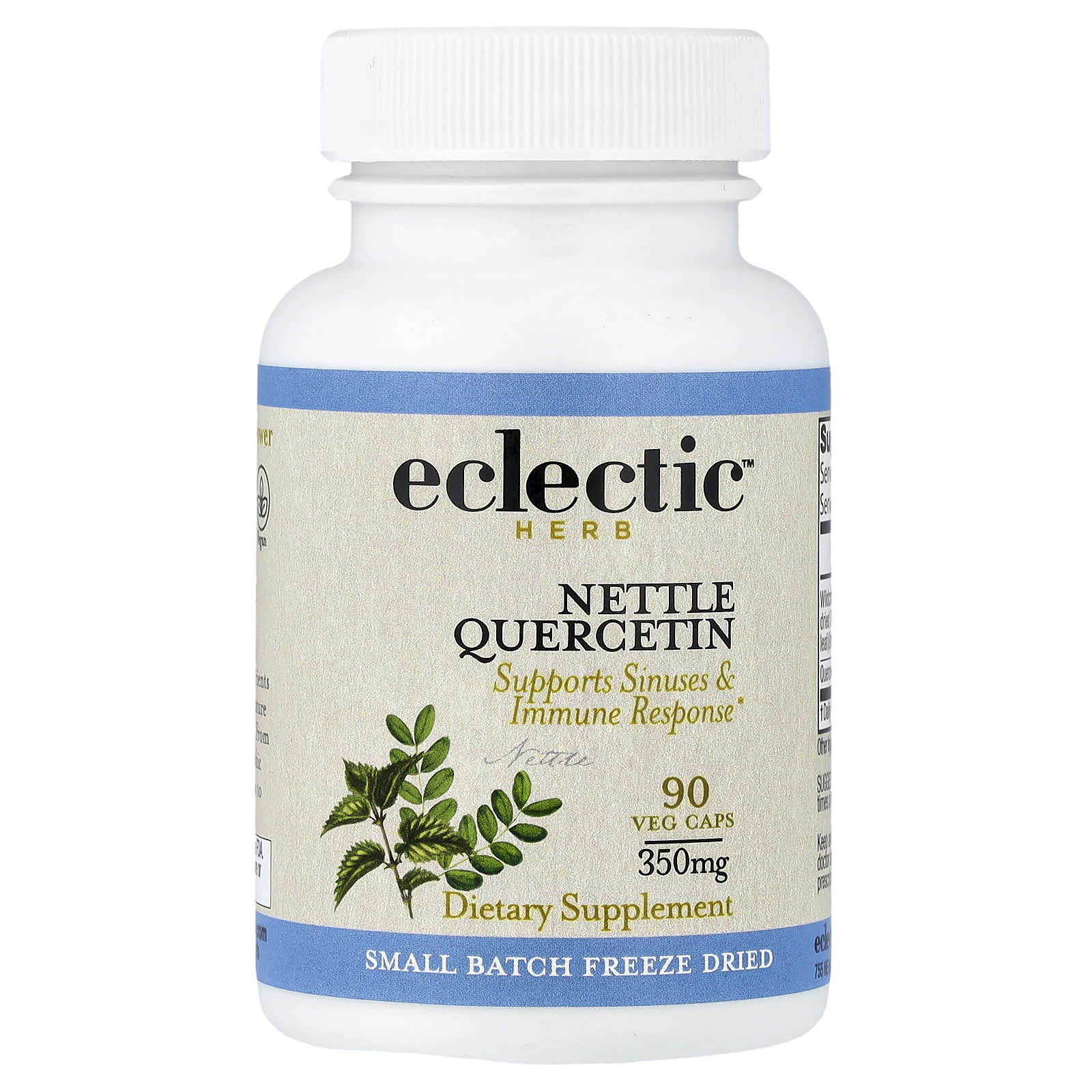 Кверцетин Eclectic Herb Nettle, оттенок 90 Veg Caps, растительные капсулы