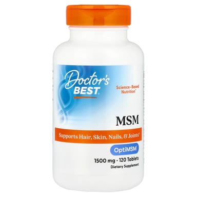 МСМ Doctor's Best with OptiMSM®, 1500 мг, 120 таблеток