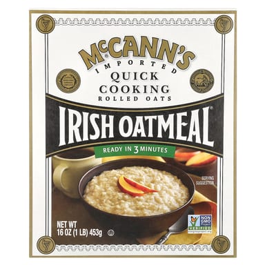 Овсяные хлопья McCann's Irish Oatmeal Quick Cooking, 453 г
