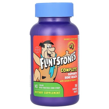 Витамин D Flintstones Complete with Calcium &, 150 жевательных таблеток