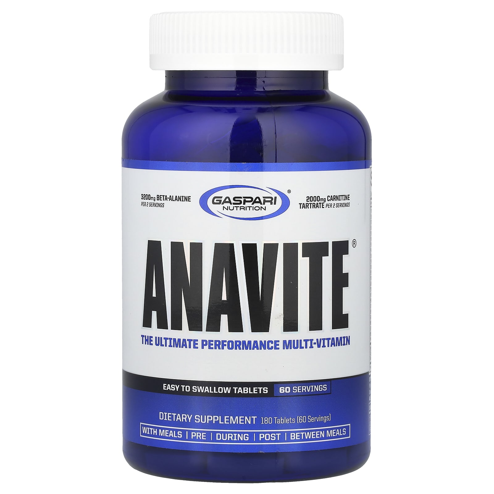 Мультивитамины Gaspari Nutrition ANAVITE® The Ultimate Performance, 180 таблеток