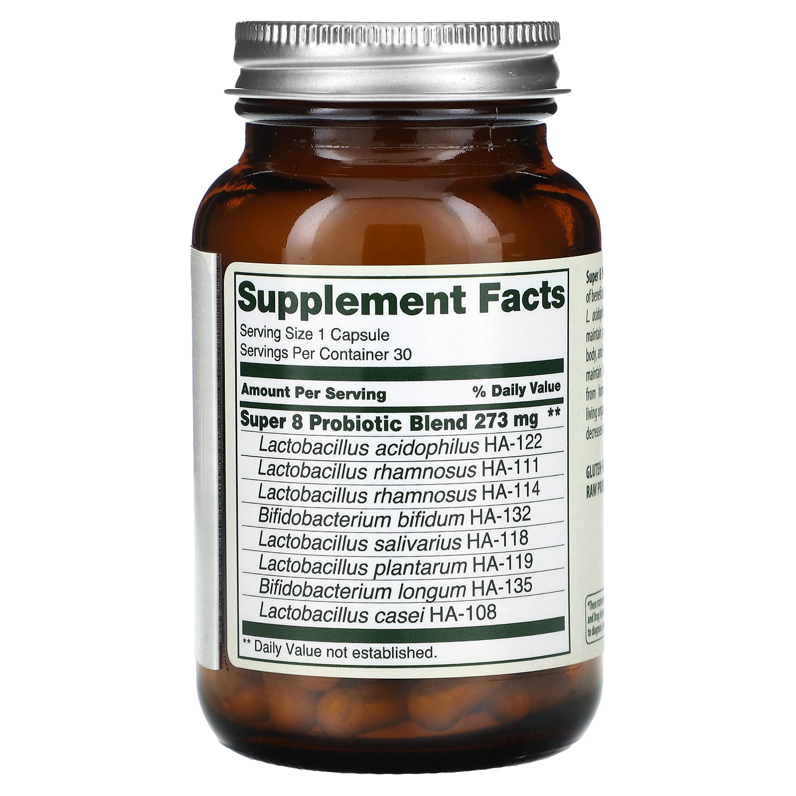 Пробиотик Flora Super 8 Hi-Potency, оттенок 42 Billion Cells, 30 капсул