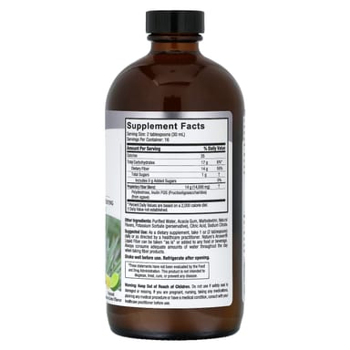 Клетчатка Nature's Answer Liquid Natural Lemon-Lime, 480 мл, жидкая форма
