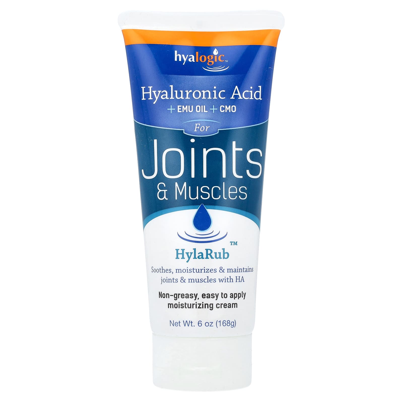Крем Hyalogic HylaRub Moisturizing Joint & Muscle, 168 г