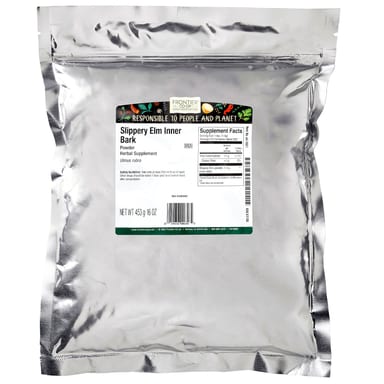 Скользкий вяз Frontier Co-op Inner Bark Powder, 453 г, порошок