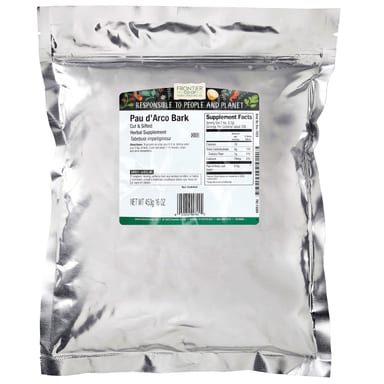 Пау д’арко Frontier Co-op Bark Cut & Sifted, 453 г