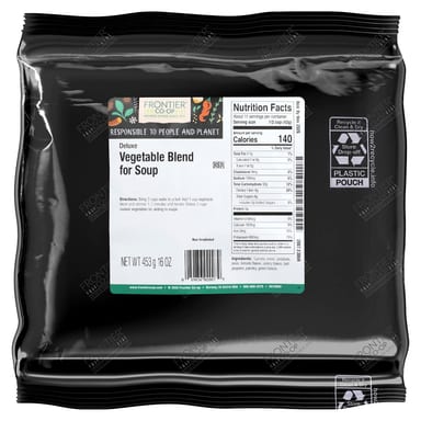 Овощная смесь для супа Frontier Co-op, 453 г