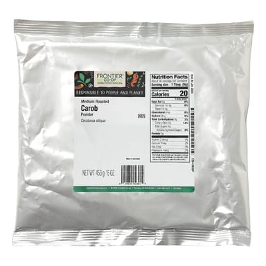 Порошок Frontier Co-op Medium Roasted Carob, 453 г