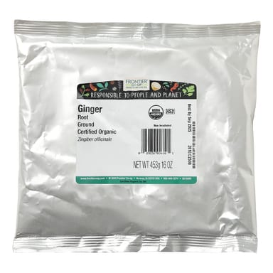 Имбирь Frontier Co-op Organic Ground Root, 453 г