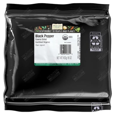 Чёрный перец Frontier Co-op Coarse Grind, 453 г