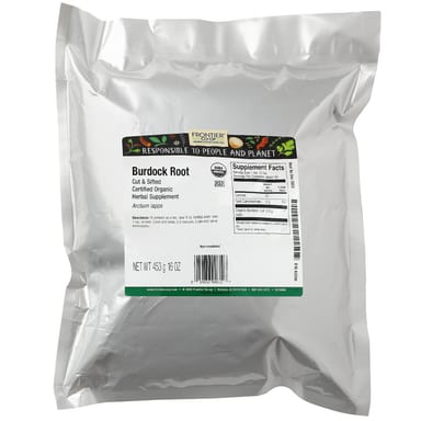 Корень лопуха Frontier Co-op Organic Cut & Sifted, 453 г