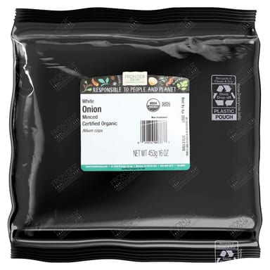 Органический рубленый белый лук Frontier Co-op, 453 г