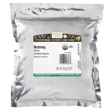Мускатный орех Frontier Co-op Organic, 453 г