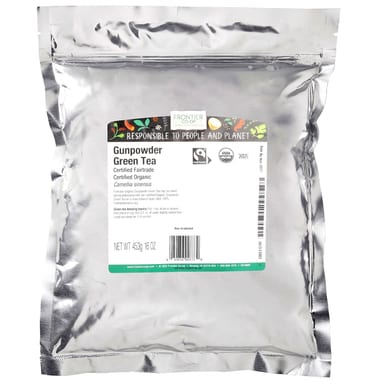 Чай Frontier Co-op Organic Gunpowder Green, 453 г