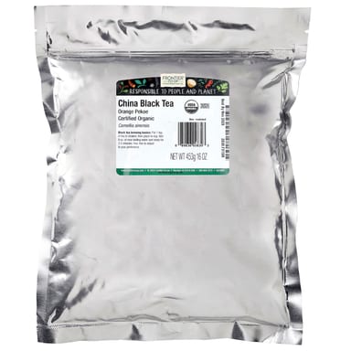 Чай Frontier Co-op Organic China Black Orange Pekoe, 453 г
