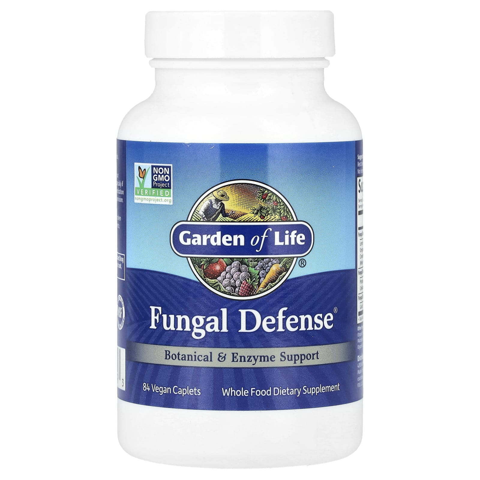 Комплекс Fungal Defense Garden of Life® 84 Vegan Caplets