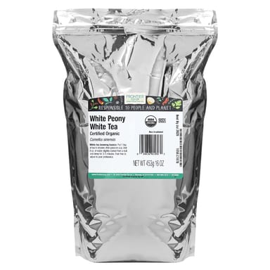 Чай Frontier Co-op Organic White Peony White, 453 г