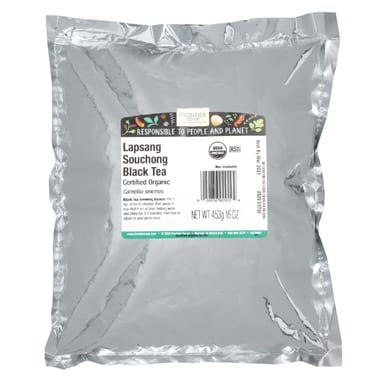 Чай Frontier Co-op Organic Lapsang Souchong Black, 453 г
