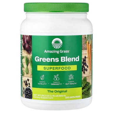 Зеленый комплекс Amazing Grass, оттенок Superfood, 800 г, 1.76 lb