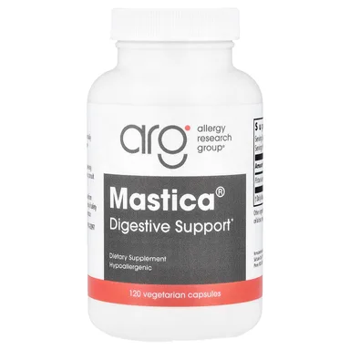 Фото товара: Поддержка пищеварения Allergy Research Group Mastica® Digestive, 0.5 г, 120 растительных капсул