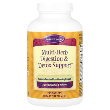 Комплекс Multi-Herb (пищеварение и детокс) Nature's Secret Multi-Herb Digestion & Detox Support™, 275 таблеток