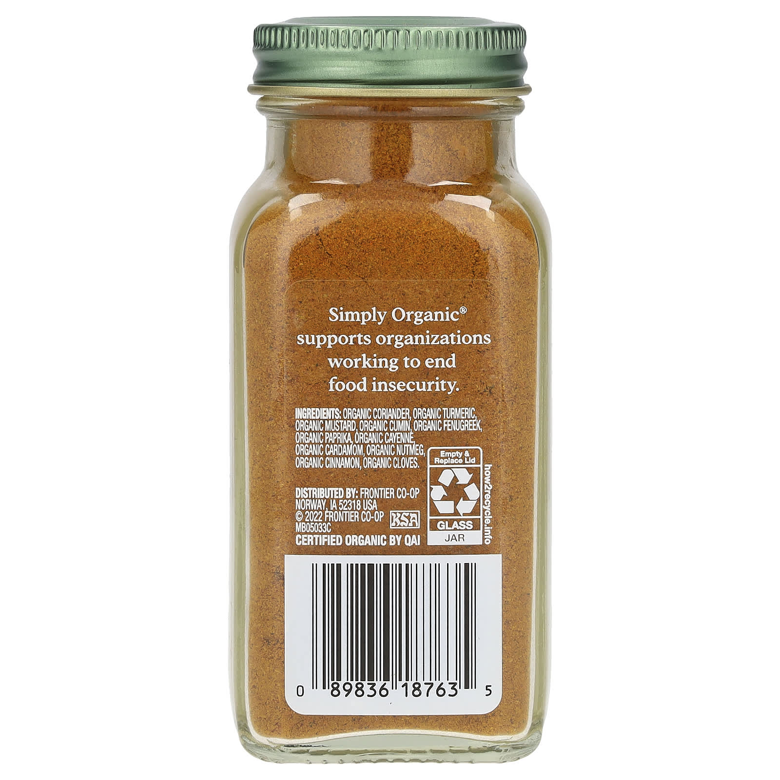 Порошок карри Simply Organic, 85 г — фото 2