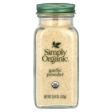 Чесночный порошок Simply Organic, 103 г