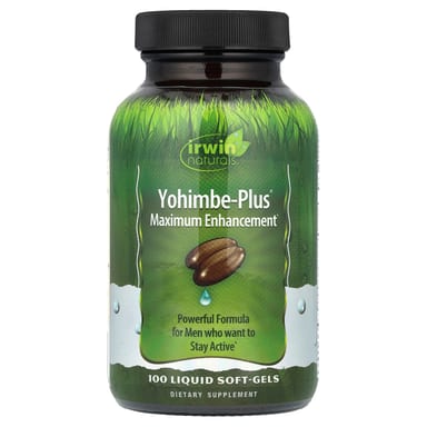 Йохимбе Irwin Naturals -Plus® Maximum Enhancement, 100 мягких капсул