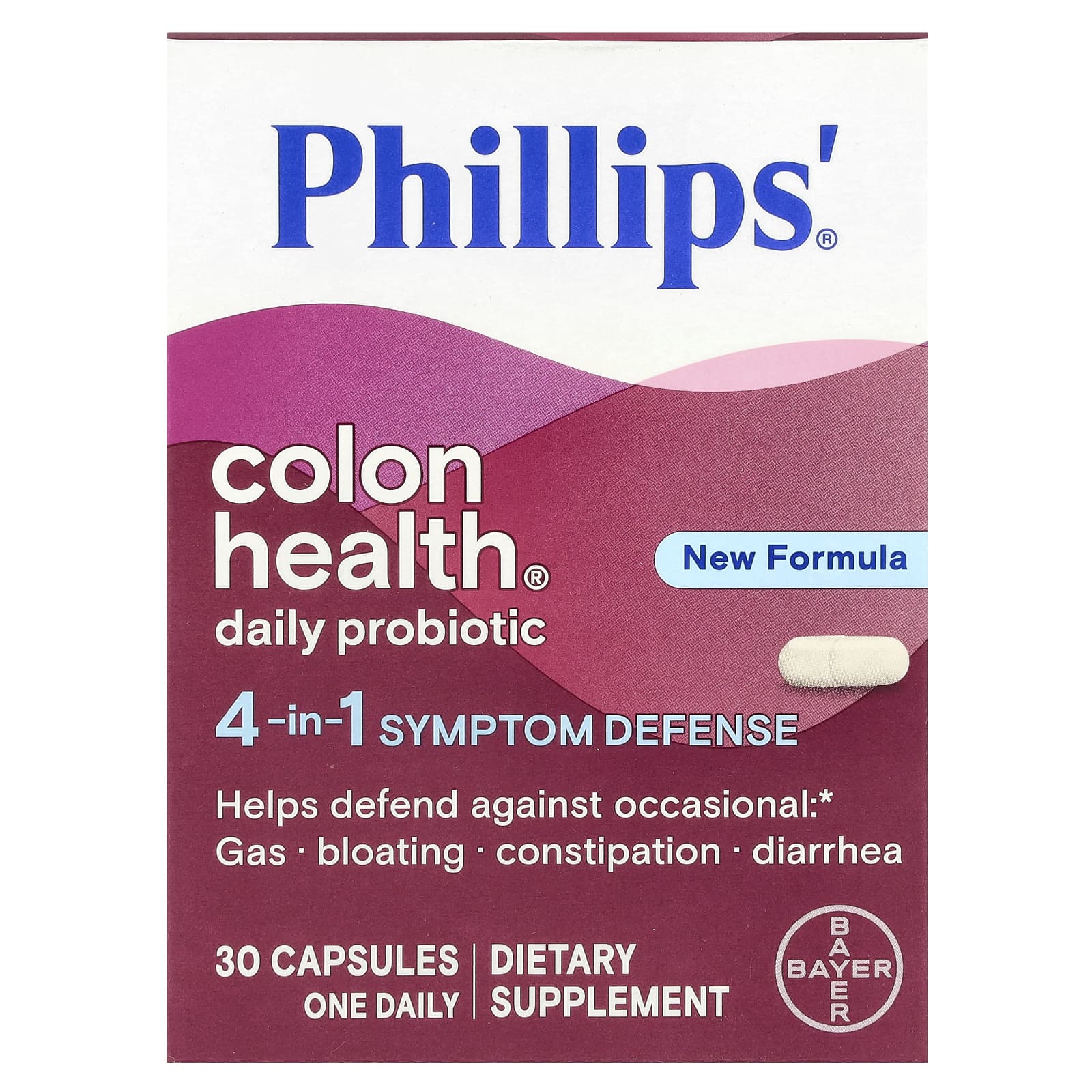 Пробиотик Phillip's Colon Health® Daily, 30 капсул — фото 2