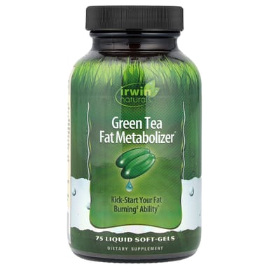 Зеленый чай Irwin Naturals Fat Metabolizer, 75 мягких капсул
